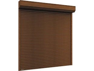 Рулонные ворота утепленные из профиля RH77M 4500x1600